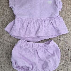 Carter's Light Purple Diaper Cover Set